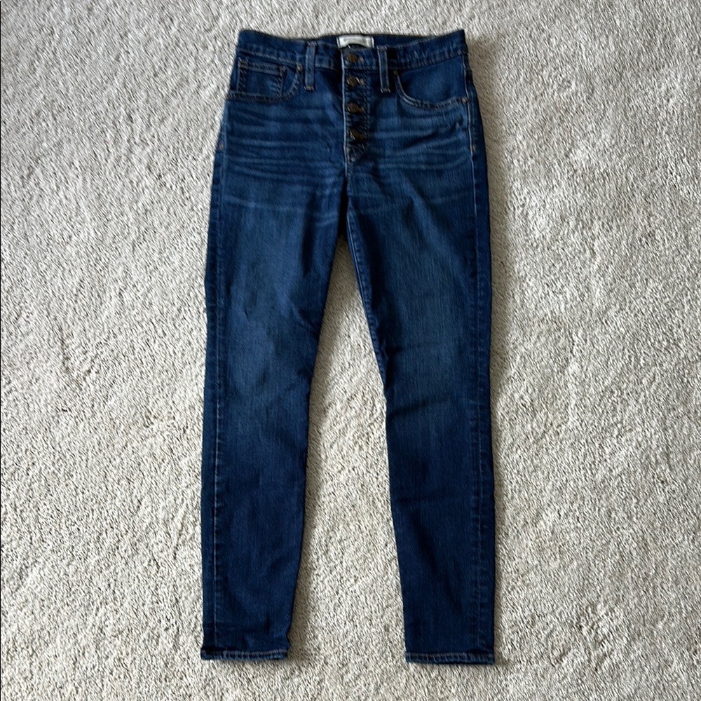 Madewell 9” High Rise Skinny